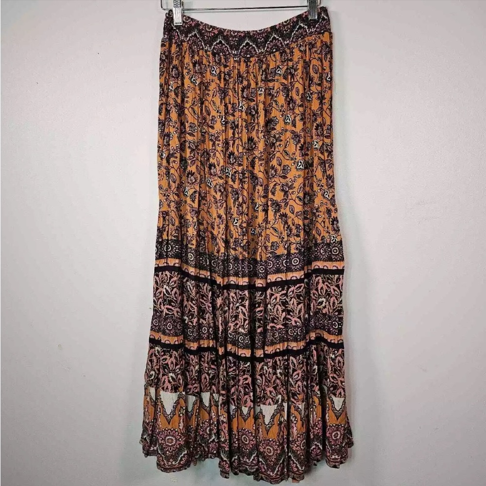 Nostalgia Women’s Boho Maxi Skirt Floral